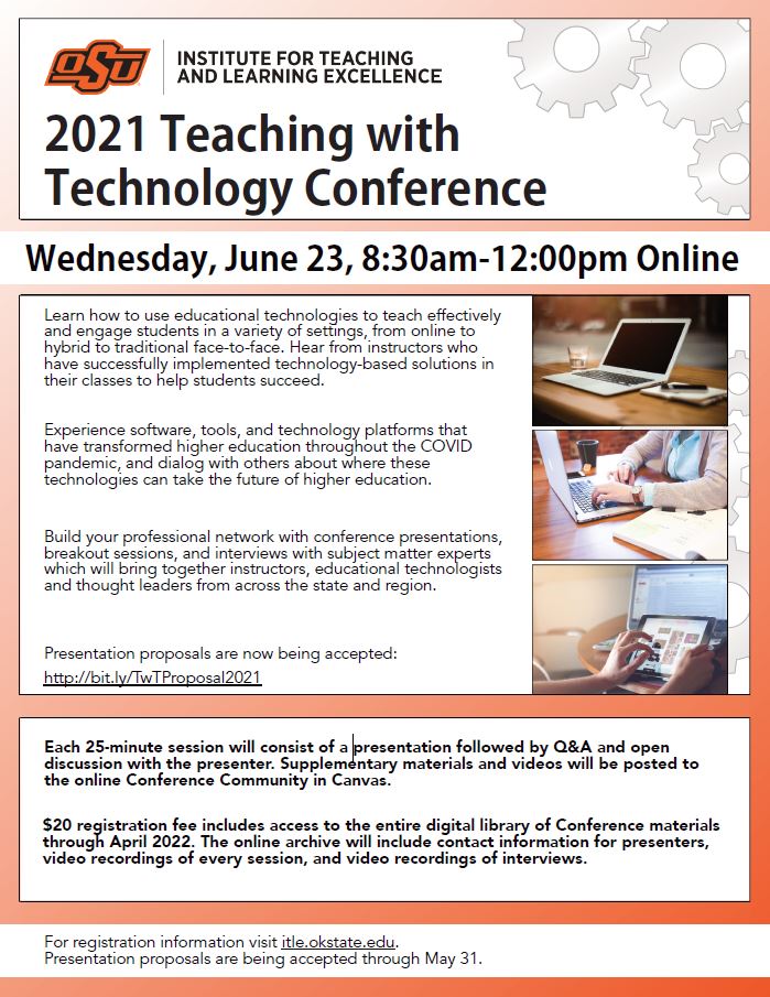 Teaching with Technology Conference Page 1 of 3